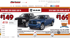 Desktop Screenshot of cortesechryslerjeepdodgeram.com